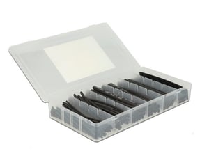 DeLOCK 86271 kabelisolering Svart 100 st.
