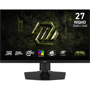 MSI MAG 274QPF E20 monitor komputerowy 68,6 cm (27") 2560 x 1440 px Wide Quad HD LCD Czarny