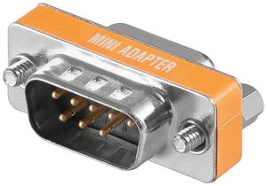 Goobay 50687 D-Sub/RS-232 Cable Adapter, Silver
