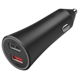 Xiaomi 26554 Ladegerät für mobile Geräte, universell, schwarz, Zigarettenanzünder, automatisch