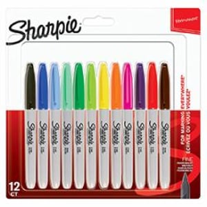 Sharpie 2065404 marker permanentny Wielobarwny 12 szt.