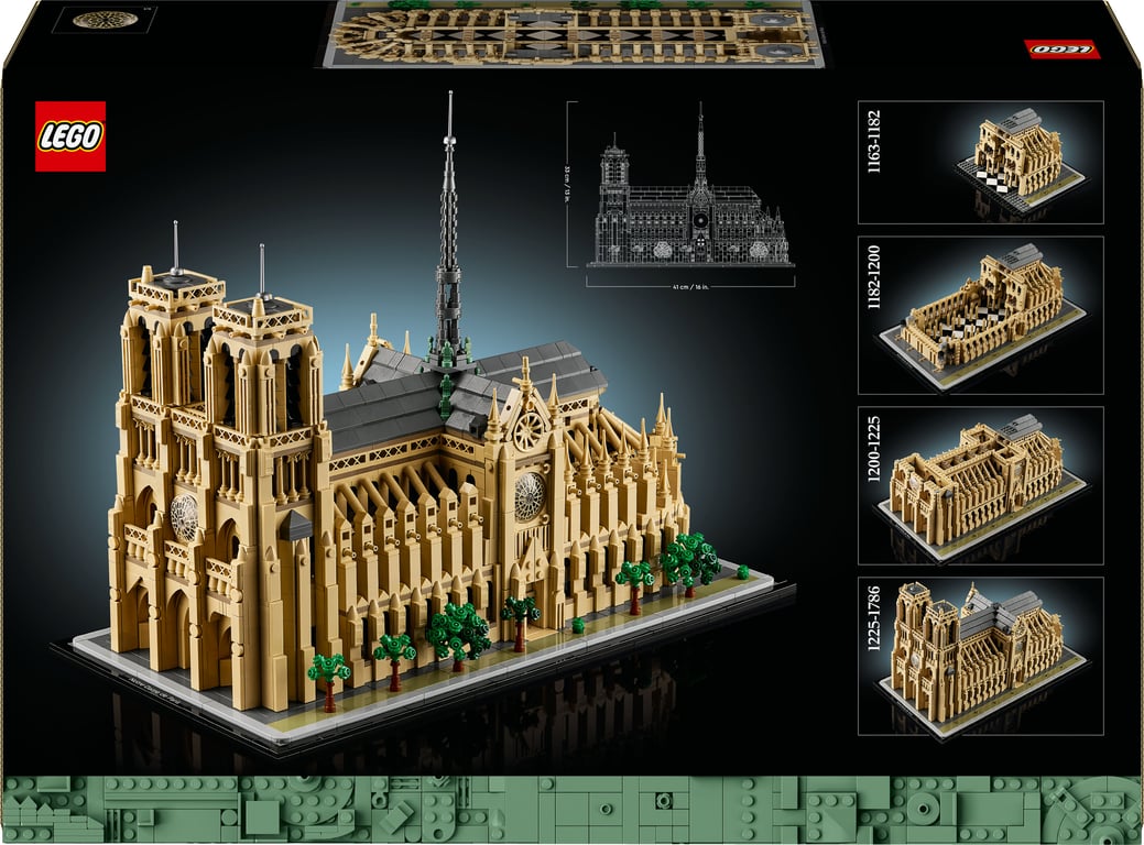 фото Блоковий конструктор LEGO Architecture Собор Паризької Богоматері (21061)