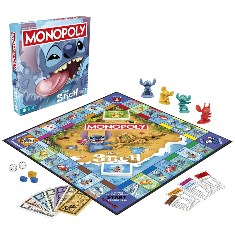 Monopoly Edycja Disney Stitch