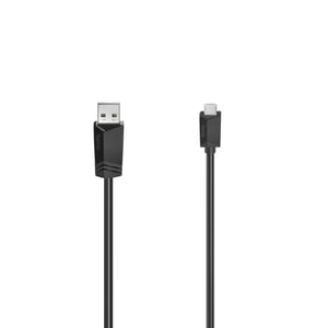 Hama 00200608 kabel USB USB 2.0 1,5 m Micro-USB A USB A 0,48 Gbit/s Czarny