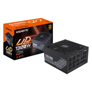GIGABYTE UD1300GM PG5 moduł zasilaczy 1300 W 20+4 pin ATX ATX Czarny