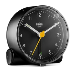 Braun BC01B Kvartsväckarklocka Svart