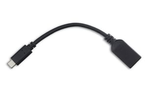 Targus ACC923EU USB 3.2 Gen 1 (3.1 Gen 1) Cable, 0.15 m, USB-C to USB-A, Black