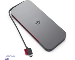 Lenovo GO Lithium-Polymer (LiPo) 10,000 mAh Wireless Charging Gray