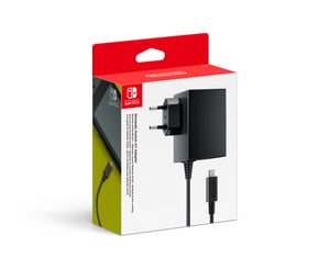 Nintendo 2510666 laddare för bärbara enheter Bärbar spelkonsol Svart Växelström Internt