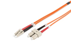 Digitus Multimode-Glasfaser-Patchkabel, LC / SC