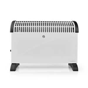 Nedis HTCO10FWT Indoor Heater, White, 2000 W, Electric Convection Heater