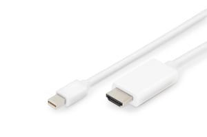 Digitus Kabel adapterowy Mini DisplayPort, mDP – HDMI typ A