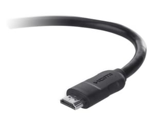 Belkin 1,8 m HDMI-Kabel (Stecker/Stecker), HDMI Typ A (Standard), schwarz