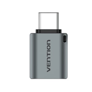 Vention CDQH0 USB-C to USB-A Adapter, Gray