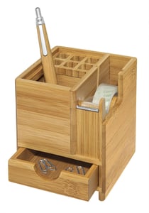 Wedo 61 1707 Bamboo Pen Holder