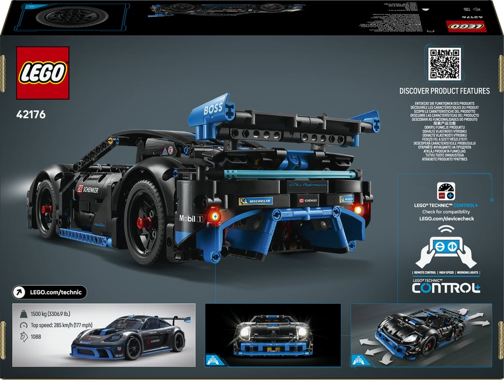 LEGO Technic Samochód wyścigowy Porsche GT4 e-Performance