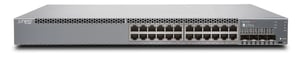 Juniper EX3400-24P przełącznik sieciowy Zarządzany Gigabit Ethernet (10/100/1000) Obsługa PoE 1U Szary
