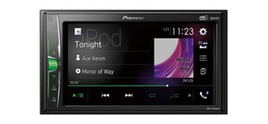 Pioneer DMH-A3300DAB radio samochodowe Czarny Bluetooth