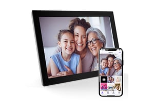 Xoro XOR107372 Digital Photo Frame, 25.6 cm (10.1"), Touchscreen, Wi-Fi