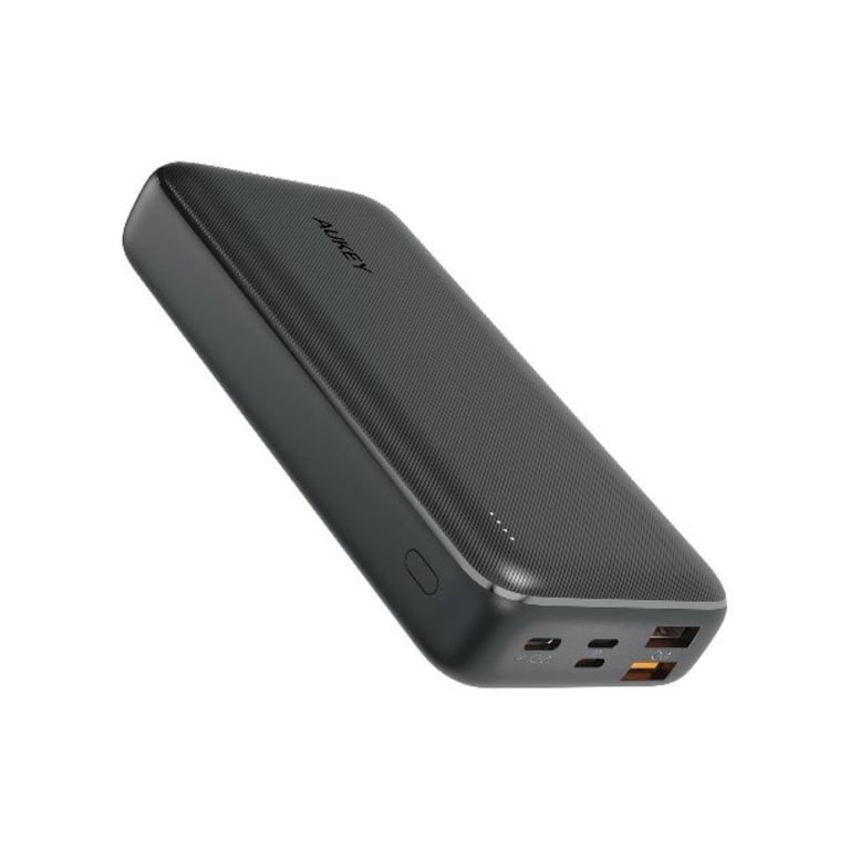 фото Зовнішній акумулятор (павербанк) Aukey PB-N74S 20000 mAh 22.5W Black