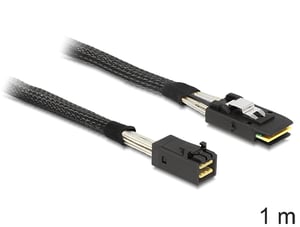 DeLOCK 83389 1 m SAS Cable, Black