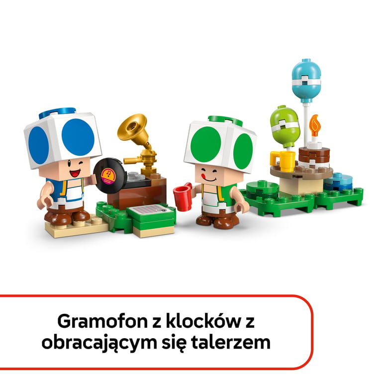 LEGO Super Mario Toad i domówka