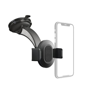 Hama Move Passive Mount for Cell Phone/Smartphone, Black