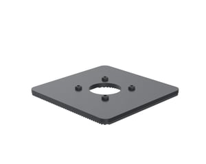 Ergonomic Solutions SpacePole POS SPM144-02 POS System Accessory POS Panel Black Metal