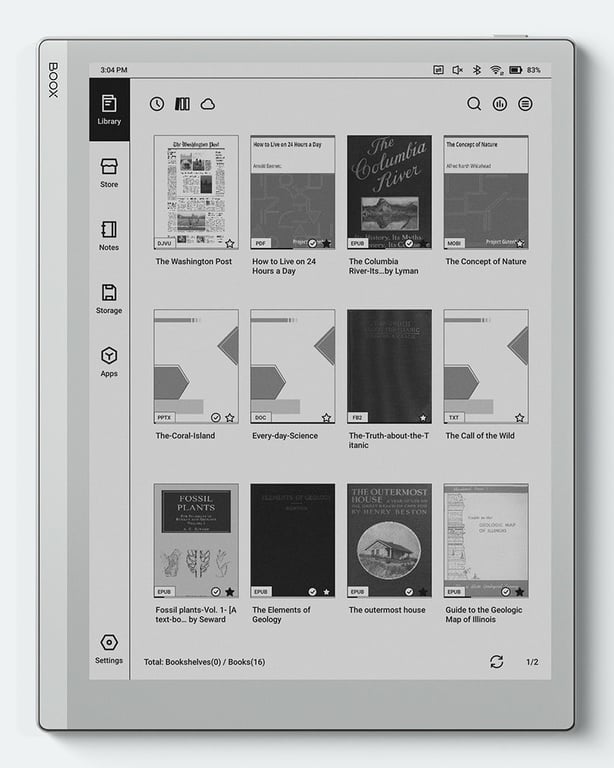 BOOX GO 10.3インチ Onyx BOOX GO 10.3 64 GB 26,2 cm (10.3