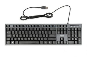 iBox IKMS606 klawiatura Dołączona myszka Dom USB QWERTY British English Czarny