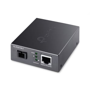 TP-Link TL-FC311B-2 Netzwerkkonverter 1000 Mbit/s, Einzelgerät, schwarz