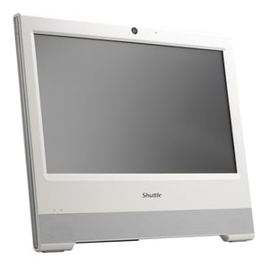 Shuttle X50V7U3 Intel® Core™ i3 i3-8145U 39,6 cm (15,6") 1366 x 798 px Pekskärm All-in-One PC barebone Vit