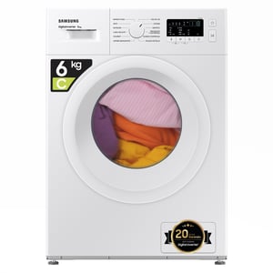 Samsung WW60A3120WE Waschmaschine, Frontlader, 6 kg, 1200 U/min, Weiß