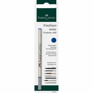 Faber-Castell 148782 Kugelschreibermine, blau, 1 Stück