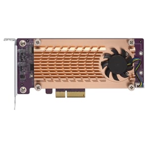 QNAP QM2-2S-220A-adapter, intern M.2