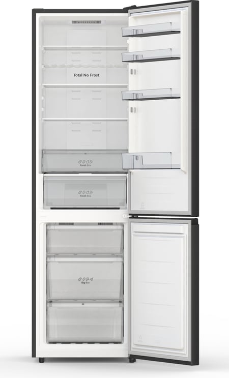 Hisense RB440N4AFA Wolnostojący 336 l Czarny