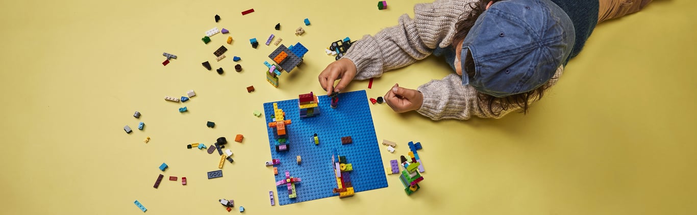 LEGO Classic Niebieska płytka konstrukcyjna