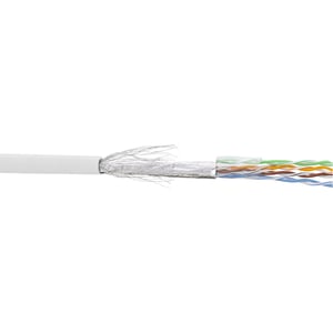 InLine 72099W kabel sieciowy Biały 100 m Cat5e SF/UTP (S-FTP)