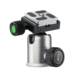 Mantona 21185 statyw Kamery cyfrowe/analogowe 3 x noga Srebrny