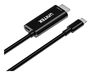 UNITEK V1439ABK01 zewnętrzna karta graficzna usb 3840 x 2160 px Czarny