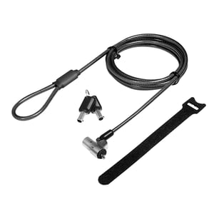 LogiLink NBS012 Cable Clamp, Black, Silver