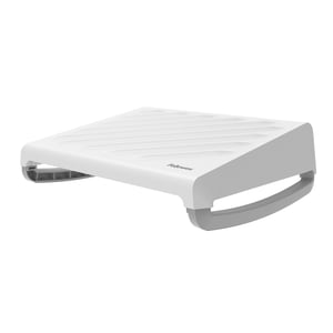 Fellowes Breyta Fußstütze, weiß, 3 Höhenstufen, Schaukelfunktion, Weiß