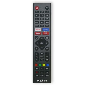 Nedis TVRC45HIBK fjärrkontroll för infraröd-TV Tryck på knapparna