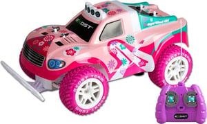 Exost Super Wheel Truck – ferngesteuertes Monster-Truck-Modell mit Elektromotor, Maßstab 1:12