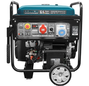 Könner & Söhnen KS 15-1E 1/3 ATSR agregat prądotwórczy 11000 W 55 l Benzynowy Czarny, Morski