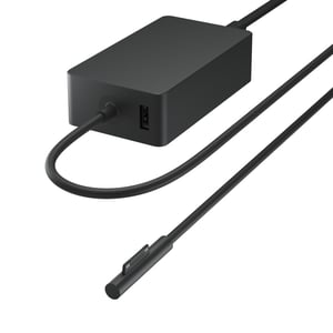 Microsoft Surface 127 W strömförsörjning för bärbar dator och surfplatta, svart, växelström, intern