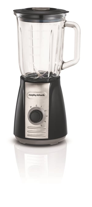 Morphy Richards 403010 blender 1,5 l Blender stołowy 400 W Szary, Przezroczysty