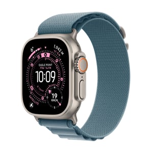 Apple Watch Ultra 3 OLED 49 mm Cyfrowy 422 x 514 px Ekran dotykowy 5G Tytan Wi-Fi GPS