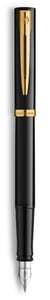 Waterman 2225499 Füllfederhalter, schwarz, 1 Stück
