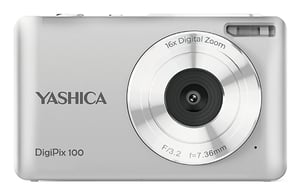 Yashica DigiPix 100 Compact 44 MP Camera, Silver